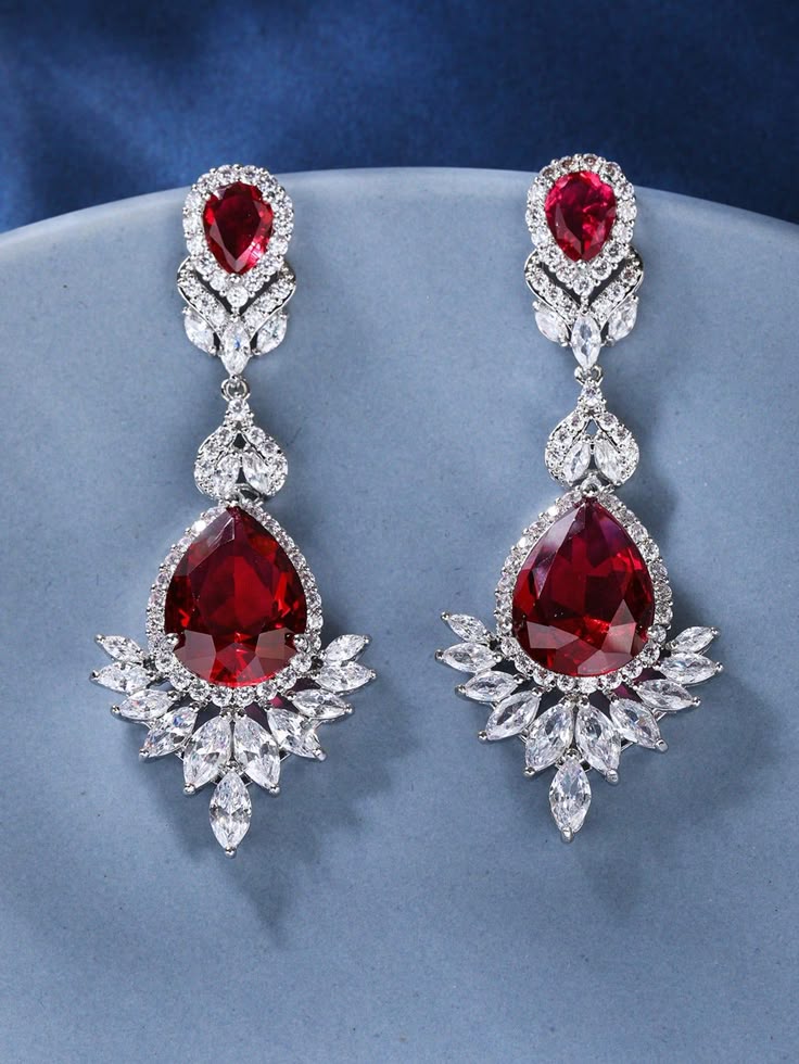 Ruby Earrings